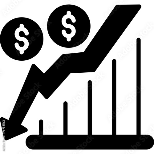 Economic Crisis Icon