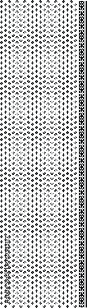 Flower Design Pattern For Fabric, texture, tile. Flower Design Pattern For Fabric, texture, tile.