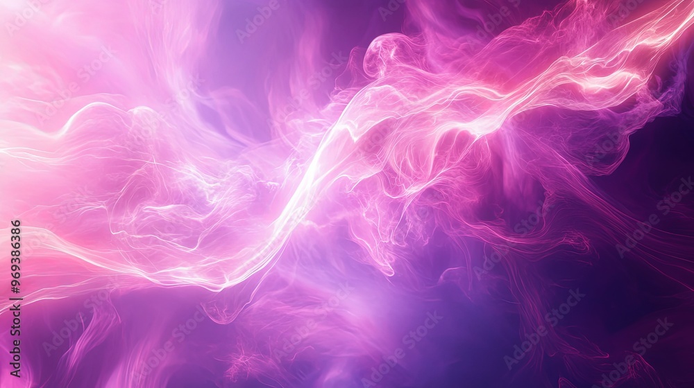 Fototapeta premium A cosmic plasma effect background