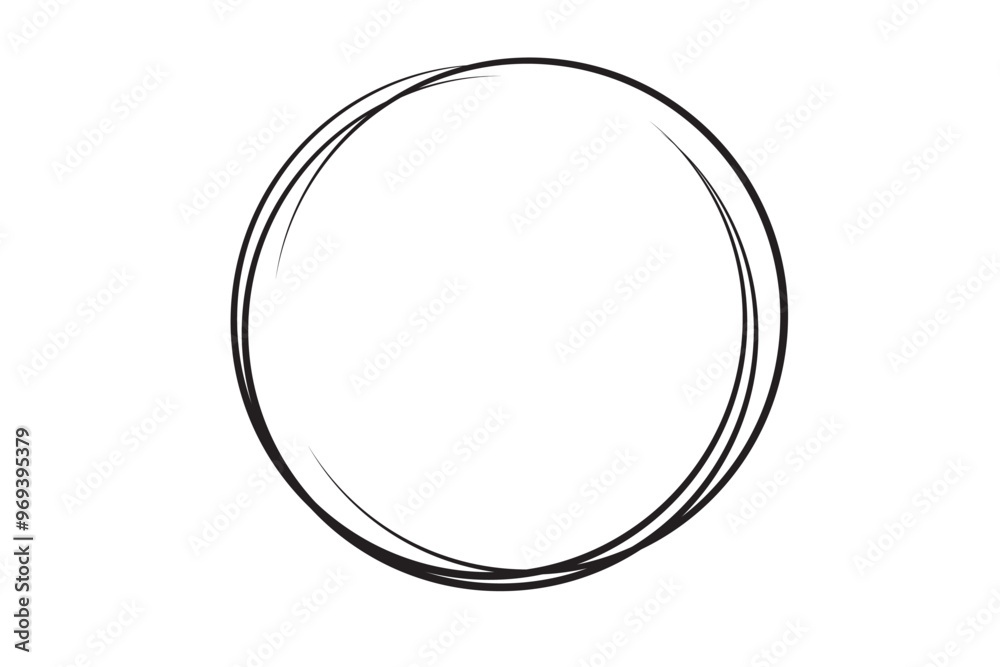 Hand drawn line circle sketch set. Doodle circles collection. Scribble round shape. Banner circle frames for text. Vector illustration. Hand drawn line circle sketch set. Doodle circles collection. Scribble round shape. Banner circle frames for text. Vector illustration.