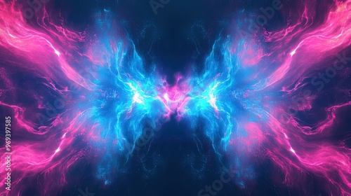 A_cosmic plasma effect background