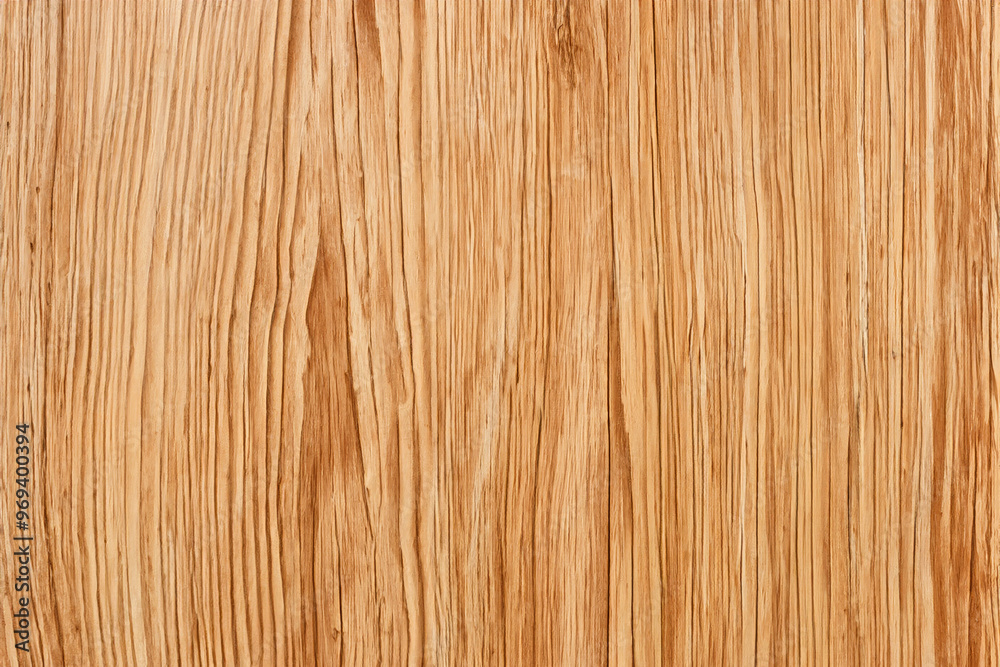 Closeup of light brown wood grain texture with vertical lines. Closeup of light brown wood grain texture with vertical lines.