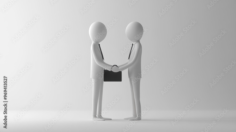 Business Handshake. Business Handshake.