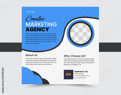 Corporate business poster design template design