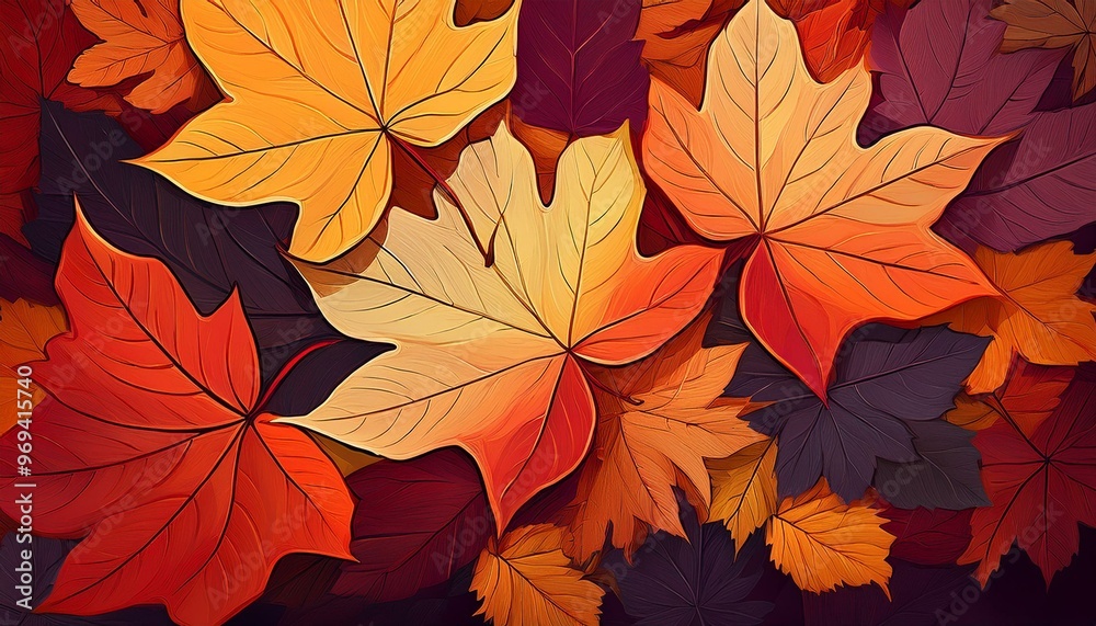 autumn maple leaves. vibrant and colorful arrangement of autumn leaves. autumn leaves background. leaves background autumn maple leaves. vibrant and colorful arrangement of autumn leaves. autumn leaves background. leaves background