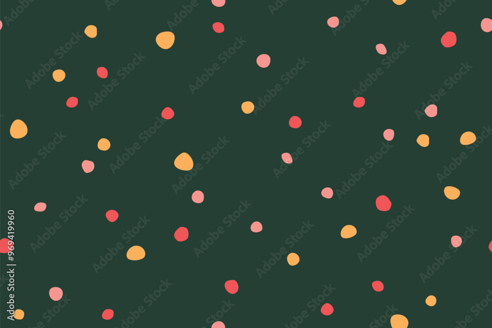 seamless abastract pattern with colorful dots; christmas, holiday background; perfect for designing wrapping paper, greeting cards, gift tags, wallpaper- vector illustration seamless abastract pattern with colorful dots; christmas, holiday background; perfect for designing wrapping paper, greeting cards, gift tags, wallpaper- vector illustration