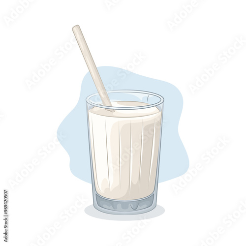 Illustration of milk 