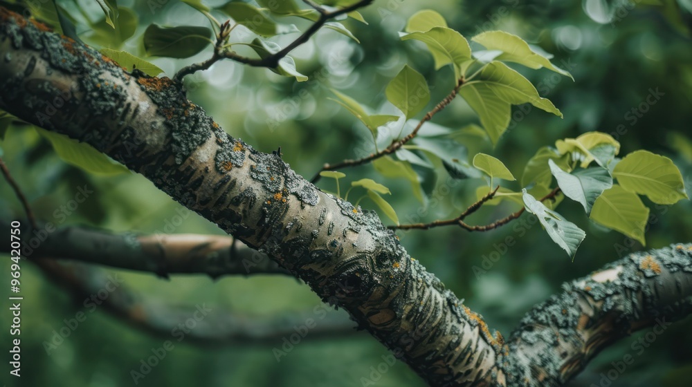 Fototapeta premium photograph of tree branch,Nature background