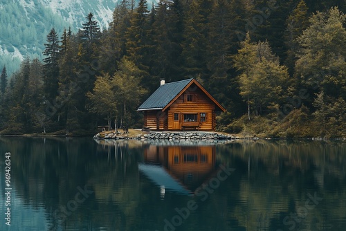 house on the lake