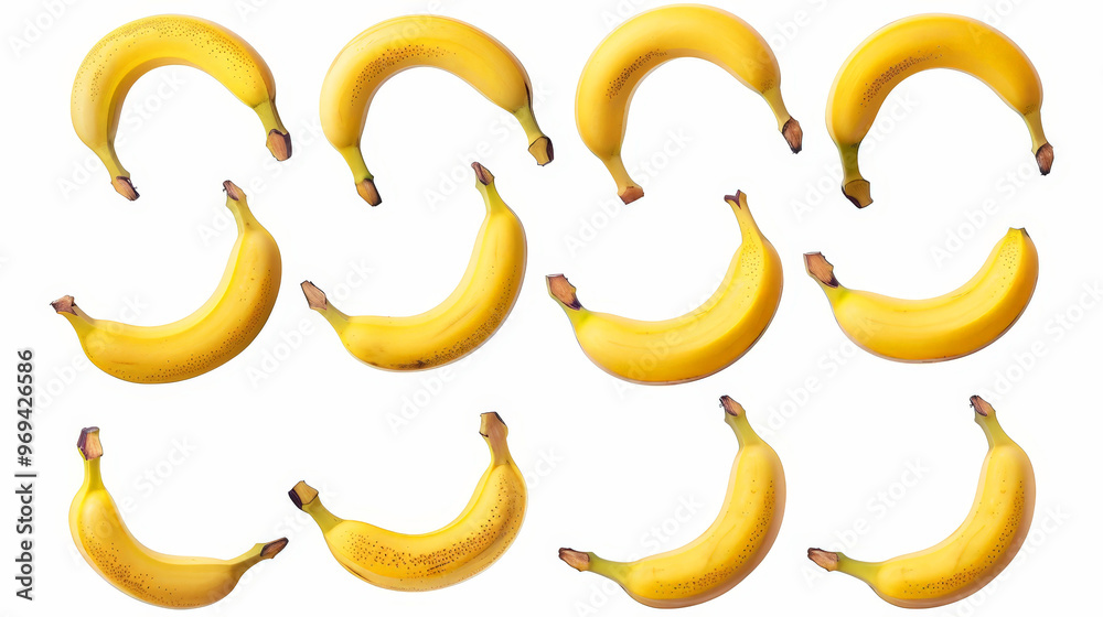 bananas isolated on white background bananas isolated on white background