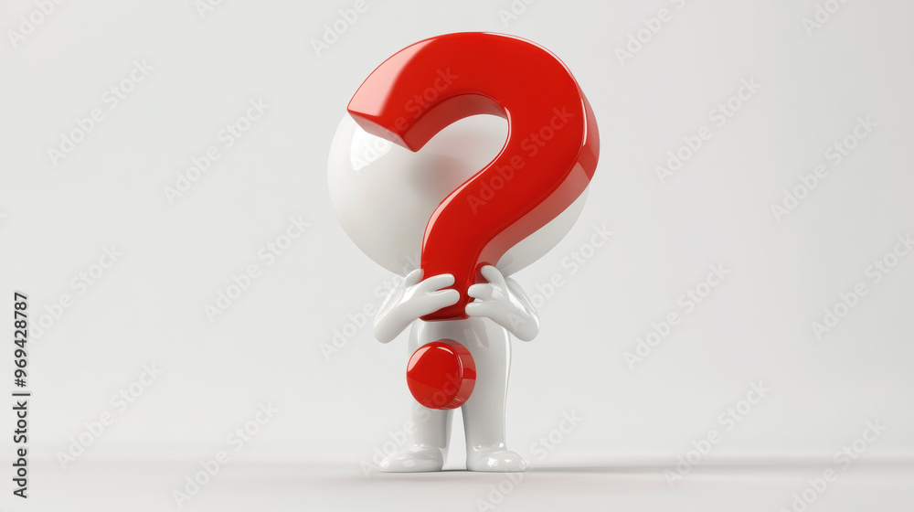 Question Mark Character. Question Mark Character.