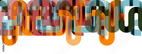 Lines, abstract letter style design background. Geometric vector Illustration For Wallpaper, Banner, Background, Card, Book Illustration, landing page