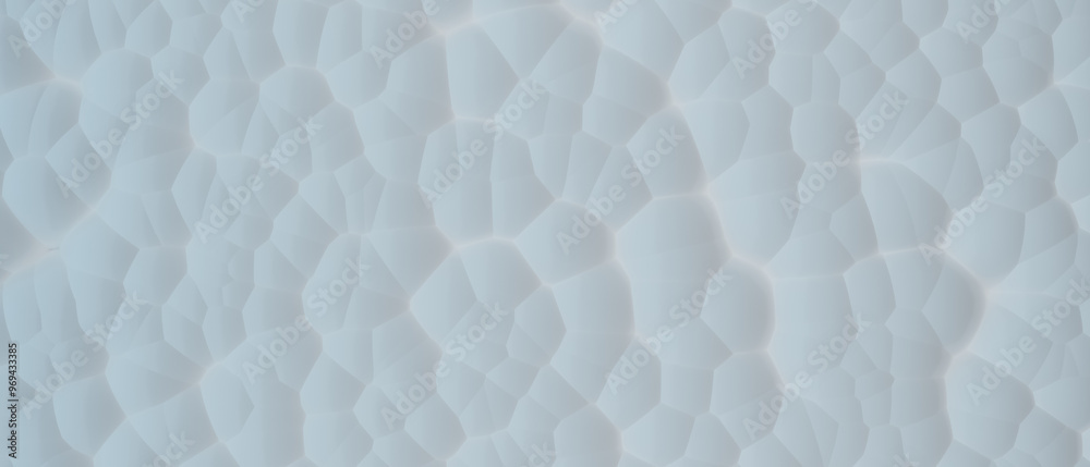 Fototapeta premium A close up of a white and grey rock formation, 3d render