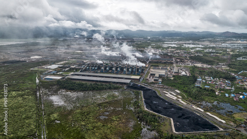 Nickel extraction, and effects on environment, in East Sulawesi, Indonesia.