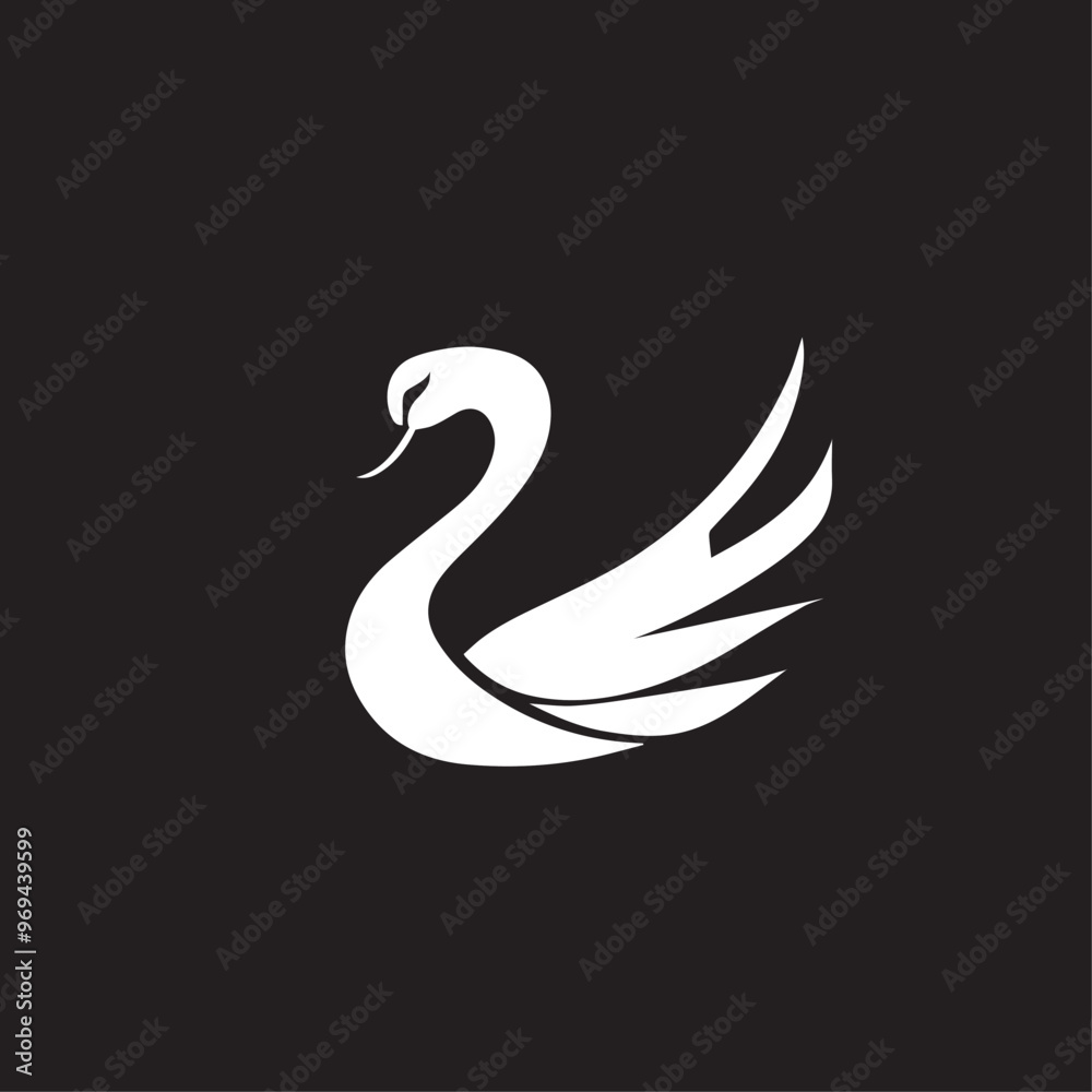 Swan in cartoon, doodle style . Image for t-shirt, web, mobile apps and ui. Isolated 2d vector illustration in logo, icon, sketch style, Eps 10, black and white. AI Generative Swan in cartoon, doodle style . Image for t-shirt, web, mobile apps and ui. Isolated 2d vector illustration in logo, icon, sketch style, Eps 10, black and white. AI Generative