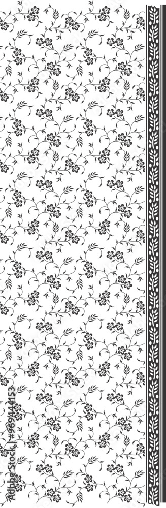 Flower Design Pattern For background, texture, tile, fabric. Flower Design Pattern For background, texture, tile, fabric.