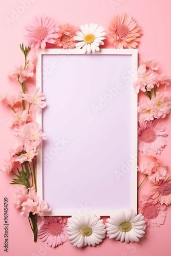 framework for photo or congratulation