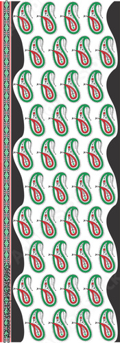 Paisley Design pattern for fabric, background, tile, texture.