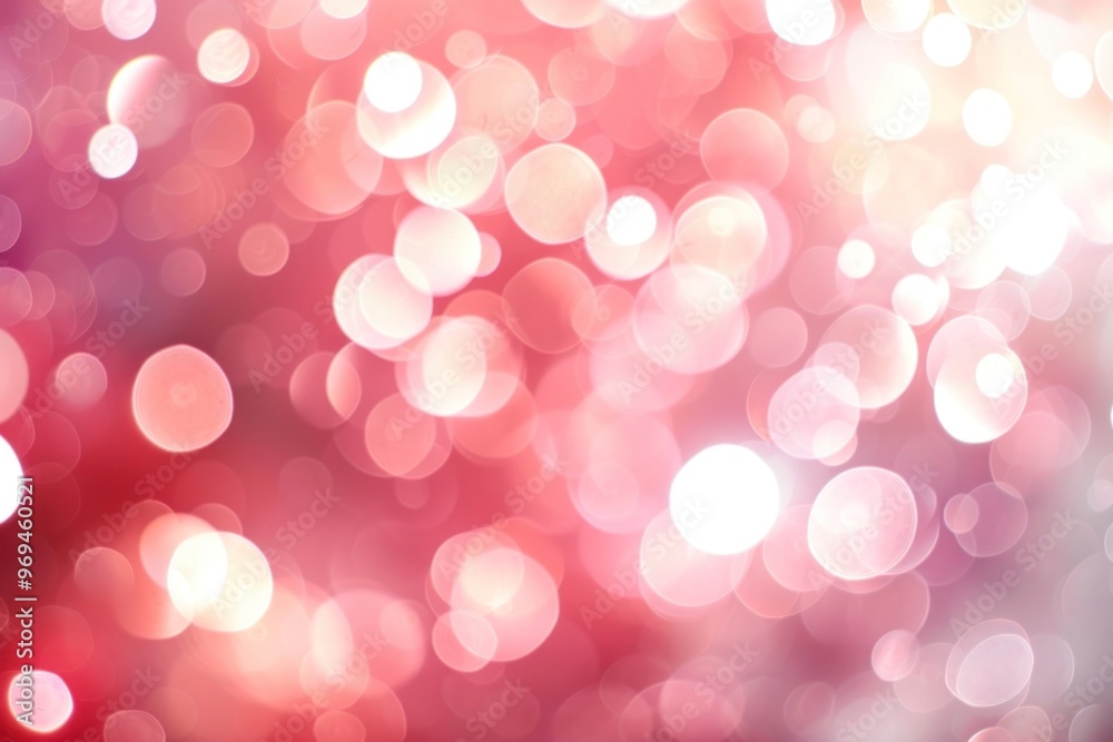 White and light red bokeh backgrounds glitter illuminated. White and light red bokeh backgrounds glitter illuminated.