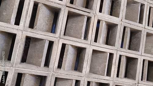 Concrete loster background for exterior wall of a house building
