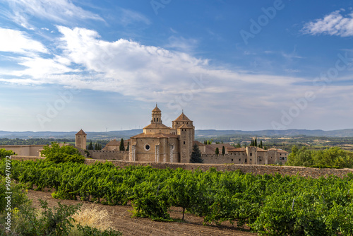 Royal Abbey of Santa Maria de Poblet, cistercian monastery, Catalonia, Spain