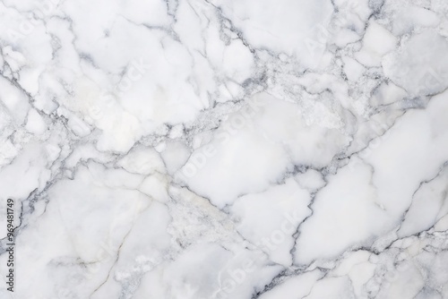 Minimalist white marble textured background with subtle grey veins, perfect for showcasing products, designs, or