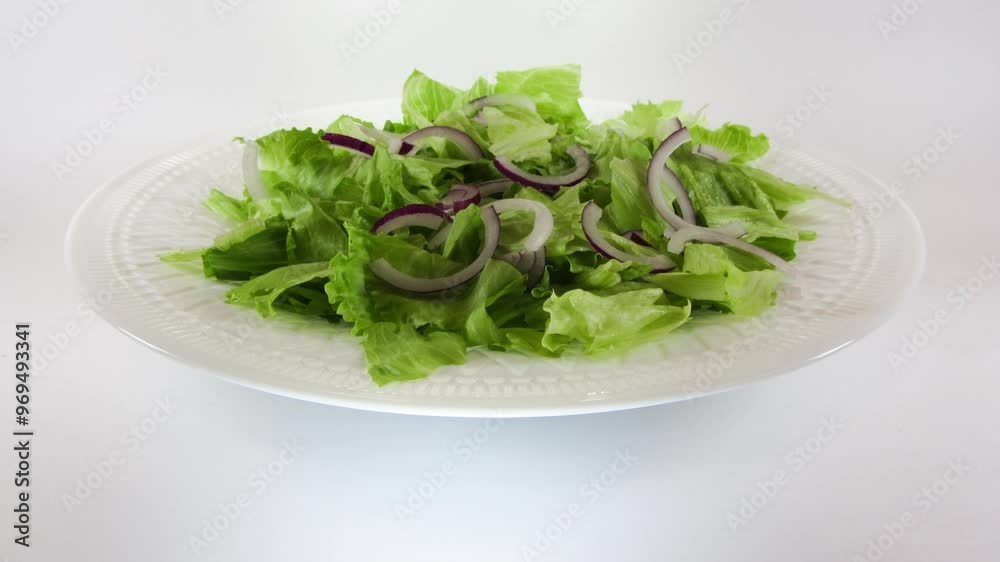 Сooking Italian salad with parmesan. Сooking Italian salad with parmesan.