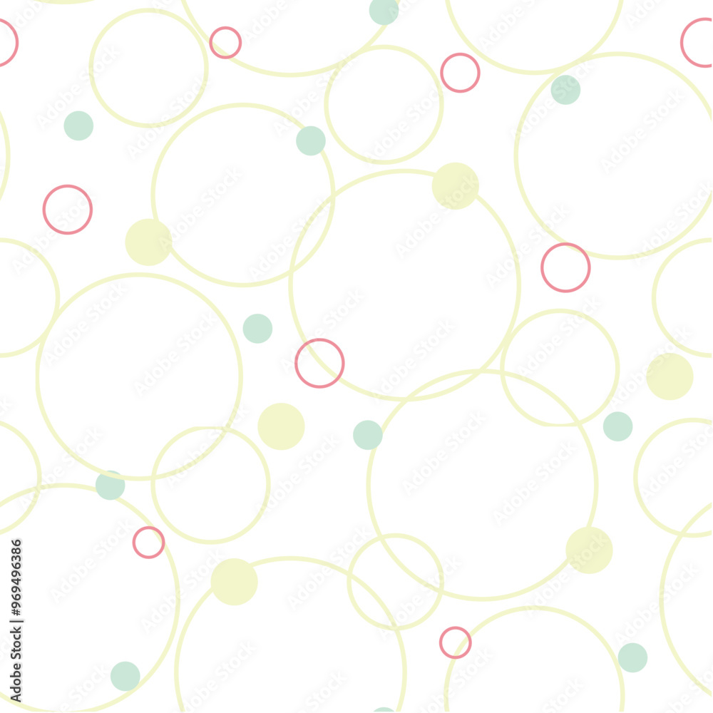 A pattern of overlapping circles in pastel colors, creating a playful and abstract design. A pattern of overlapping circles in pastel colors, creating a playful and abstract design.