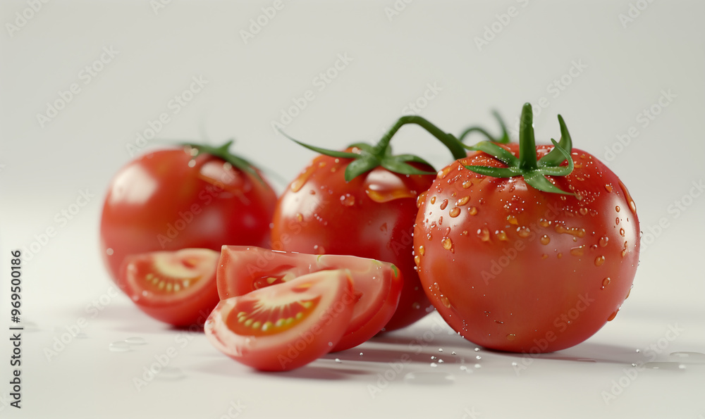 A picture of a bunch of delicious tomatoes 맛있는 토마토 A picture of a bunch of delicious tomatoes 맛있는 토마토