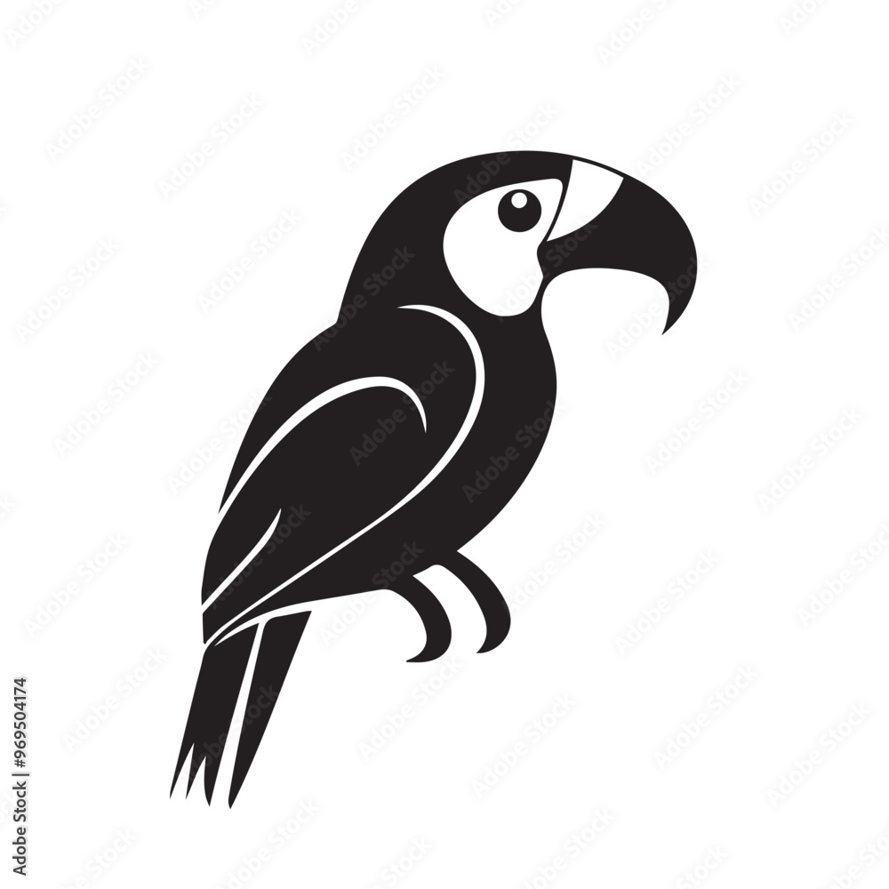 Toucan in cartoon, doodle style . Image for t-shirt, web, mobile apps and ui. Isolated 2d vector illustration in logo, icon, sketch style, Eps 10, black and white. AI Generative Toucan in cartoon, doodle style . Image for t-shirt, web, mobile apps and ui. Isolated 2d vector illustration in logo, icon, sketch style, Eps 10, black and white. AI Generative