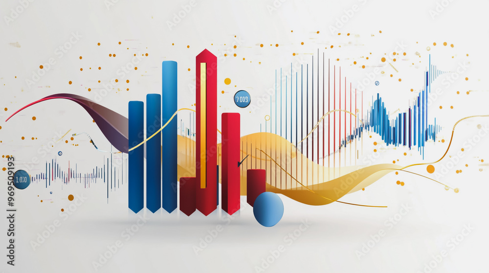 charts and graphs with statistics to innovative analyze business potential and forecast future development of companies growth. charts and graphs with statistics to innovative analyze business potential and forecast future development of companies growth.