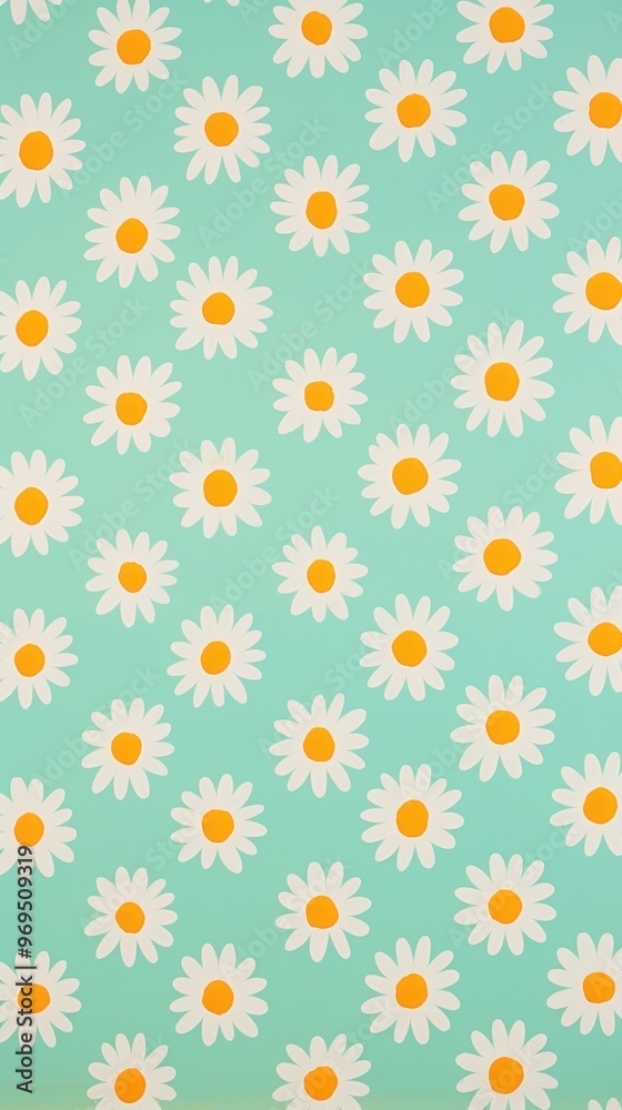 Daisy flower pattern backgrounds plant. Daisy flower pattern backgrounds plant.