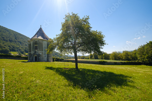Hudičev turn pavilion in Sotestka, Slovenia photo