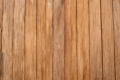 A close-up shot of a weathered wooden fence with vertical planks, showing a rustic and natural texture.