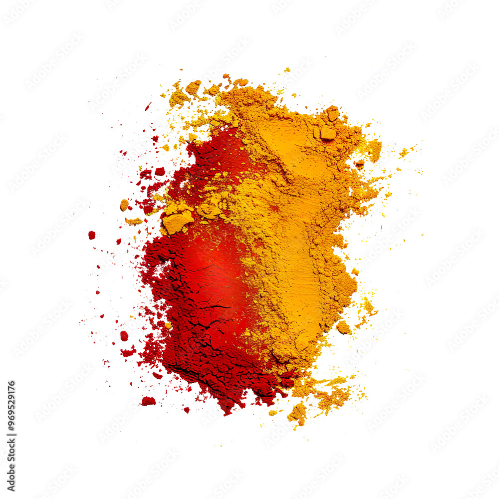 Belgium Flag Made of Colorful Powders on a transparent background