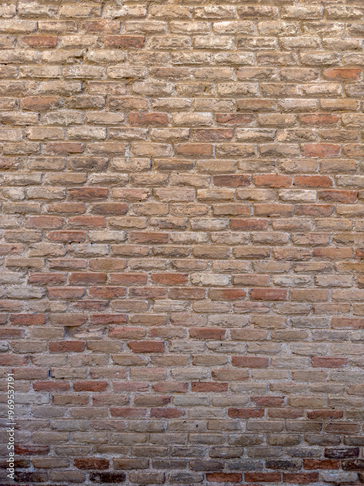 Obraz premium ściana ze starej cegły - tło graficzne