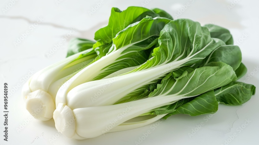 Fresh Bok Choy: Green Leafy Vegetable for Asian Cuisine Fresh Bok Choy: Green Leafy Vegetable for Asian Cuisine