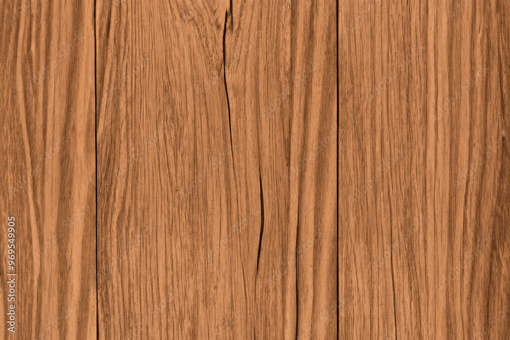 Close-up shot of brown wood grain. The wood is smooth with visible knots. Close-up shot of brown wood grain. The wood is smooth with visible knots.