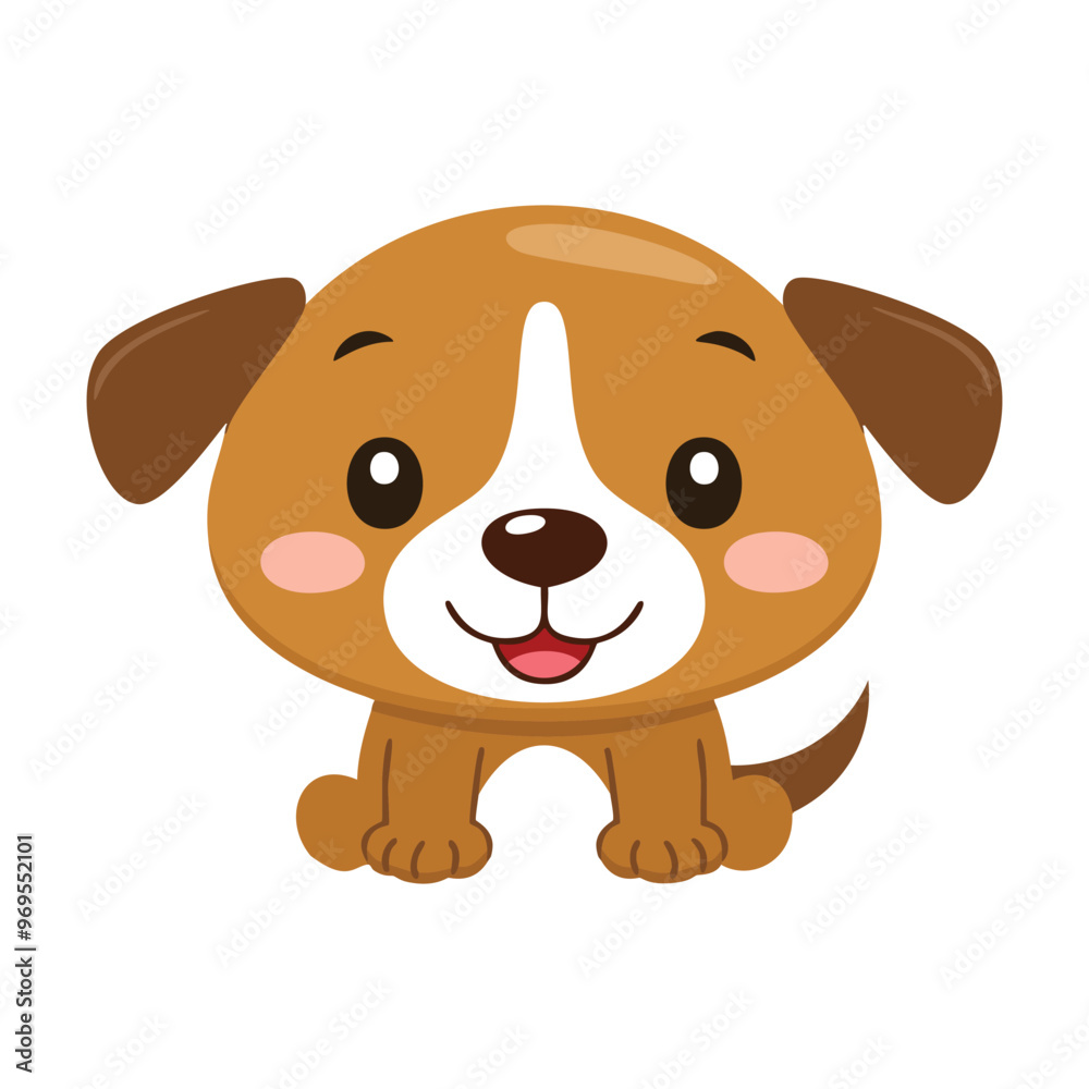 Dog Drawing Design Vector Illustration Clipart Eps, Happy dog face isolated on white background Dog Drawing Design Vector Illustration Clipart Eps, Happy dog face isolated on white background