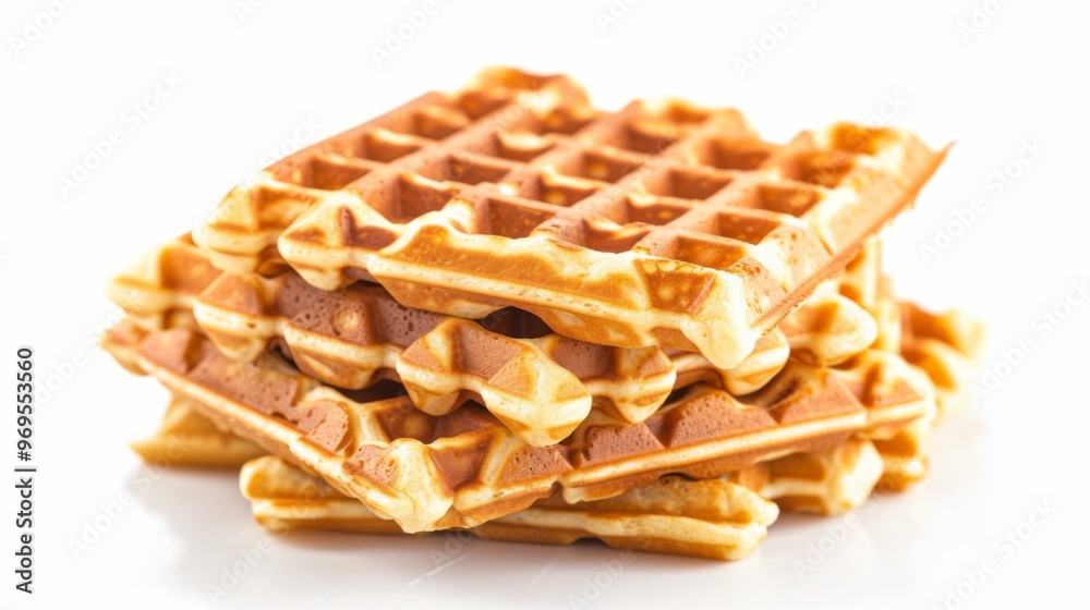 Golden Crispy Waffles: A Delicious Breakfast Treat Golden Crispy Waffles: A Delicious Breakfast Treat
