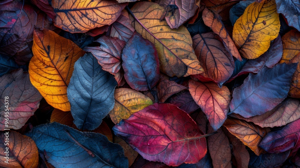 Autumn Leaves: A Symphony of Color and Texture Autumn Leaves: A Symphony of Color and Texture