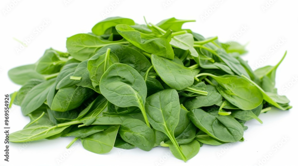 Fresh Spinach Leaves - Healthy Green Vegetables Fresh Spinach Leaves - Healthy Green Vegetables