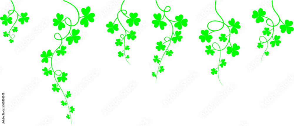 border clover vector,Patricks day background border clover vector,Patricks day background