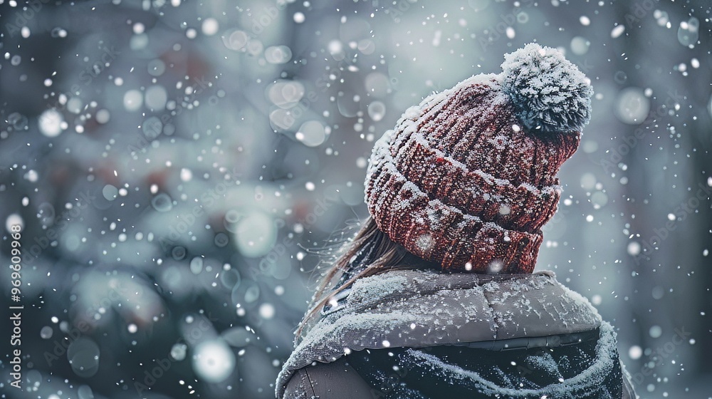 winter and girl winter and girl