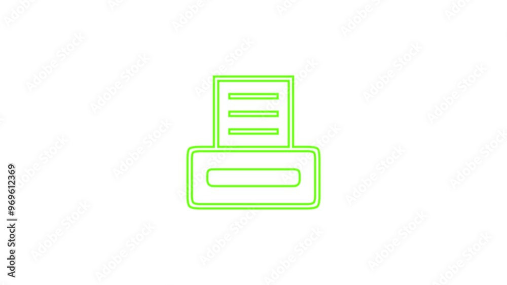 Printer icon , computer print copy printer machine symbol.  Photocopy machine.