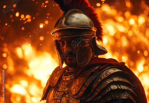 “Cinematic Movie Screenshot of an Ancient Roman Centurion”
 photo