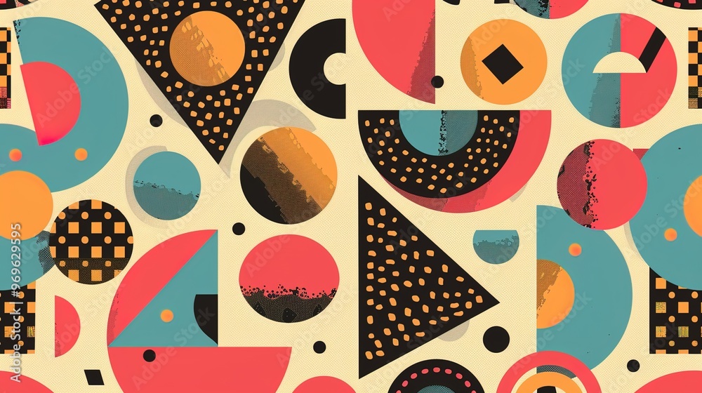 funky shape pattern wallpaper funky shape pattern wallpaper