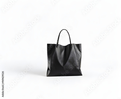 black shopping bag