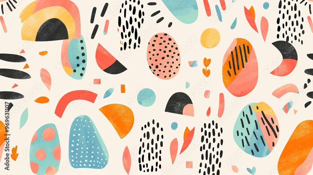 funky shape pattern wallpaper funky shape pattern wallpaper