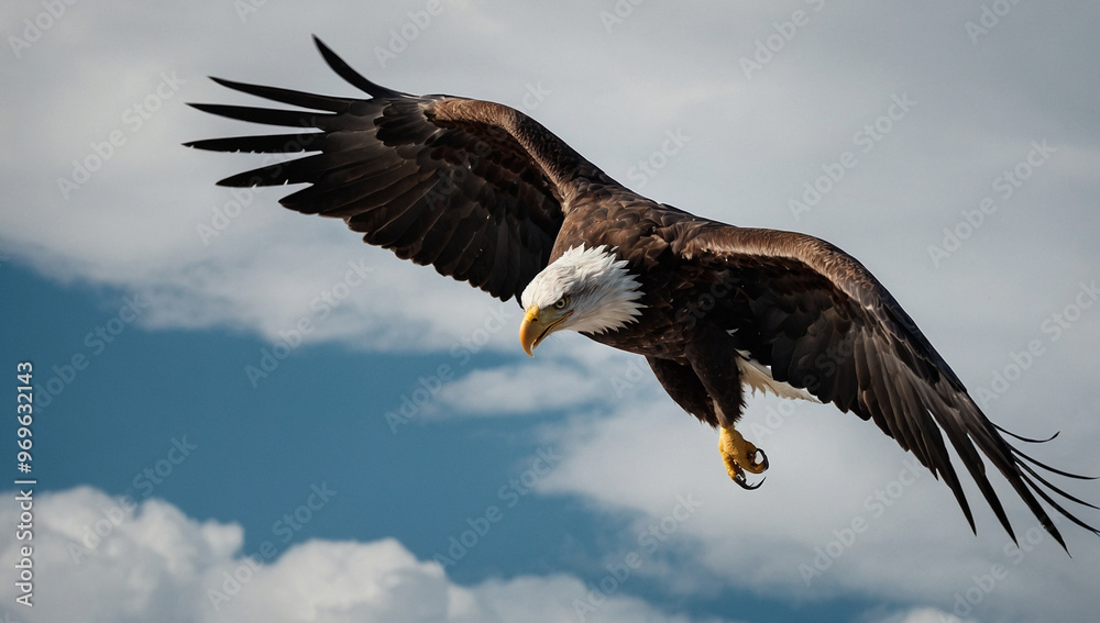 Obraz premium american bald eagle